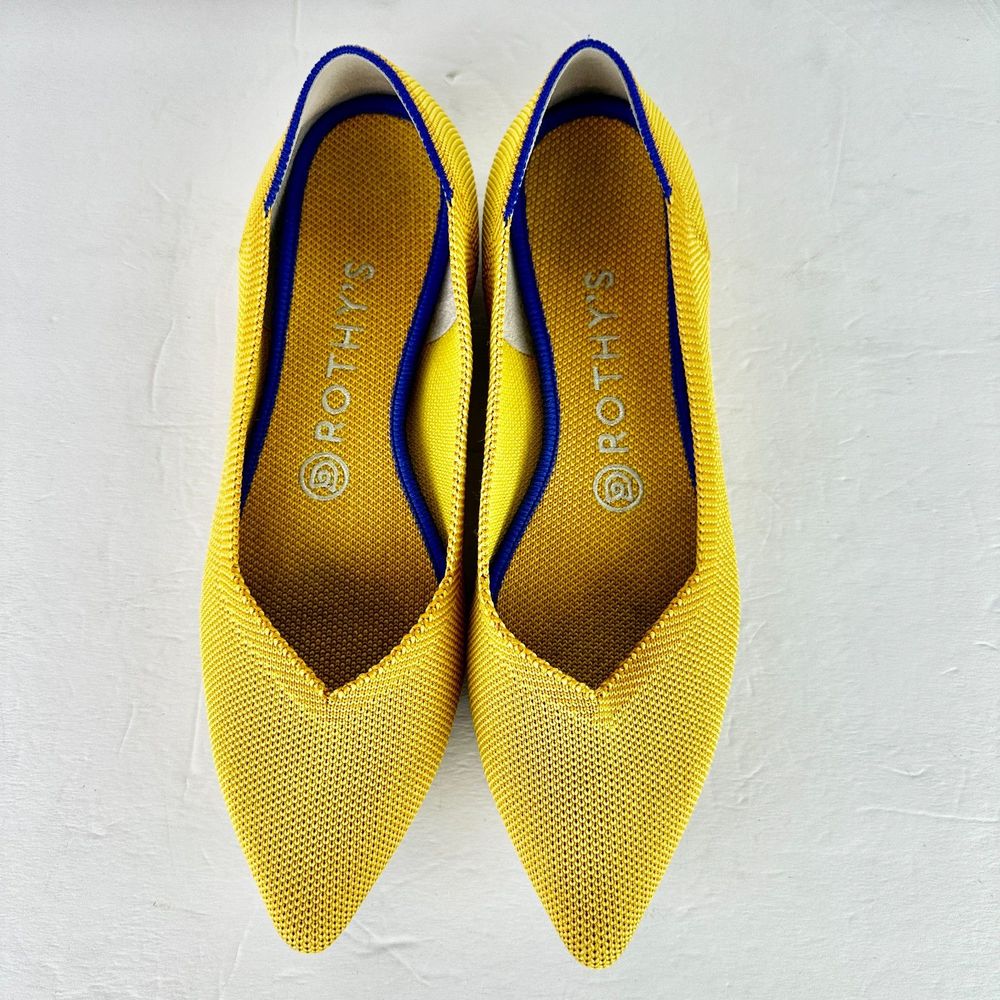 Rothy's Yellow Flats - Picture 3 of 9